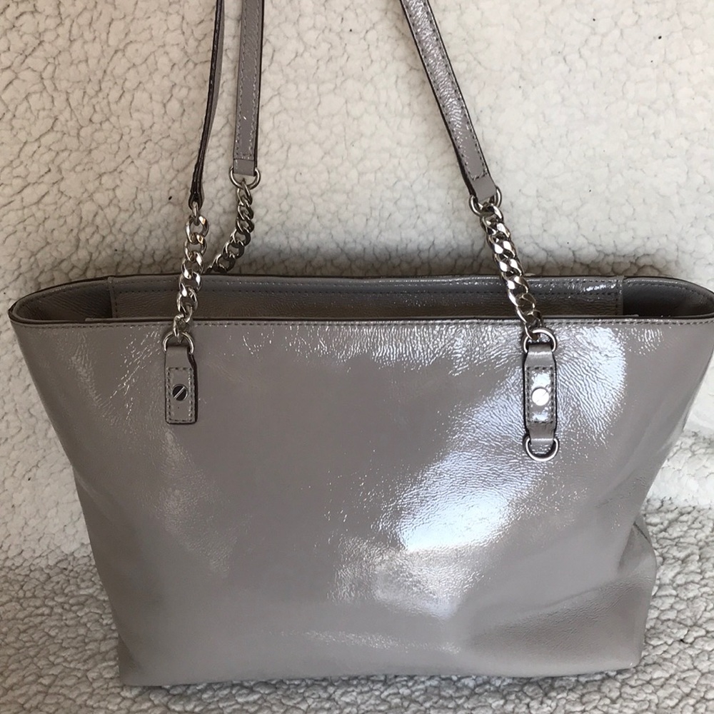 Gray Michael Kors Purse